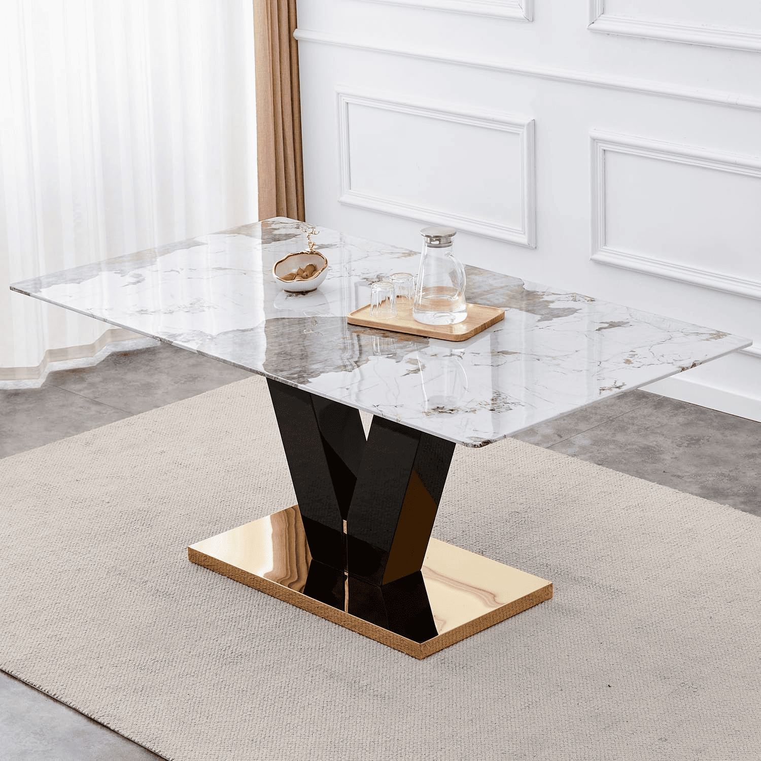 Elegant glass table top by Horizon Glass, perfect for Colorado homes or businesses near me